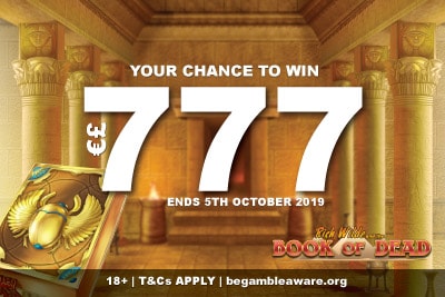 Win Real Money Prizes With Book of Dead Bonus Spins