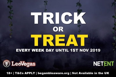 LeoVegas Trick Or Treat Promo