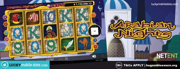 NetEnt Arabian Nights Slot Machine