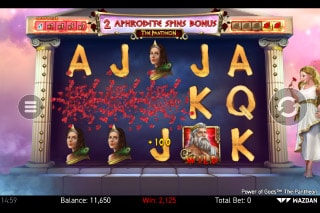 Power Of Gods The Pantheon Slot Aphrodite Free Spins