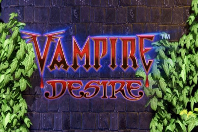 Vampire Desire Mobile Slot Logo