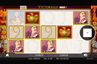Victorious Max Slot Bonus