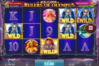 Age of the Gods Rulers of Olympus Mobile Slot