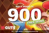 GUTS Casino Free Spins Bonus On Fire Joker