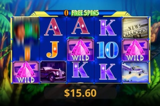 Mr and Mrs Diamonds Slot Free Spins Bonus