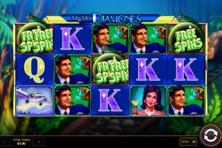 Mr and Mrs Diamonds Slot Free Spins Scatters