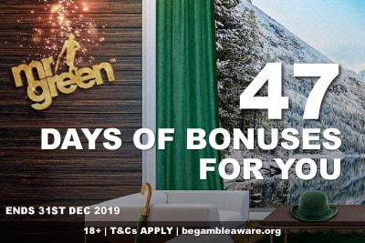 47 Mr Green Casino Christmas Bonuses For You