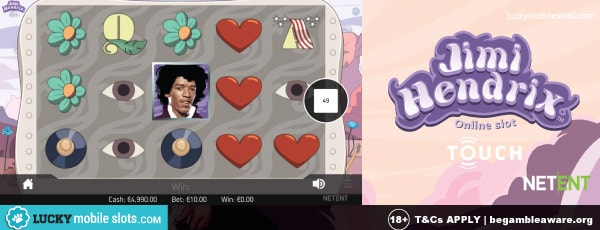 NetEnt Jimi Hendrix Slot Game