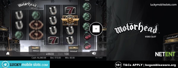 NetEnt Motorhead Mobile Slot Machine