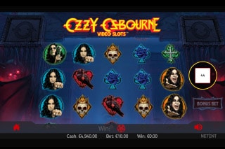 Ozzy Osbourne Mobile Slot Game