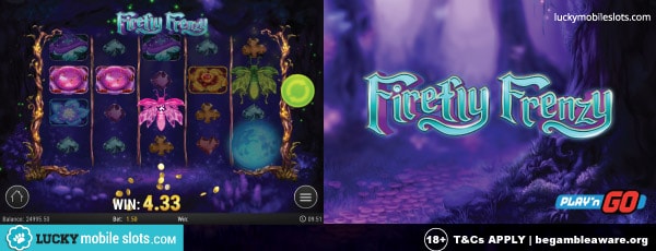 Play'n GO Firefly Frenzy Slot Machine