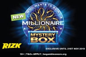 Play New WWTBAM Mystery Box Slot At Rizk Casino