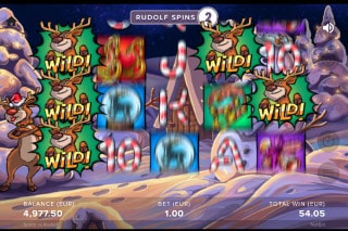 Santa Vs Rudolf Slot Free Spins With Wilds