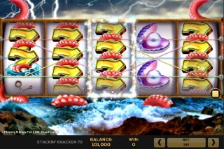 Stacking Kraken 7s Slot Win