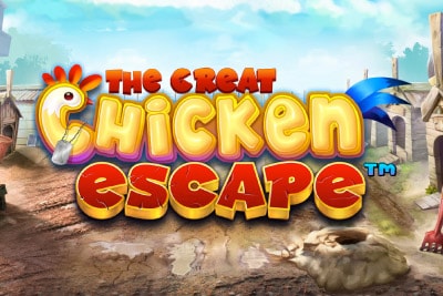 The Great Chicken Escape Mobile Slot Logo