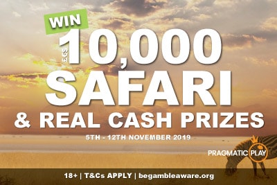 Win A 10K Safari Or Real Money Prizes At GUTS