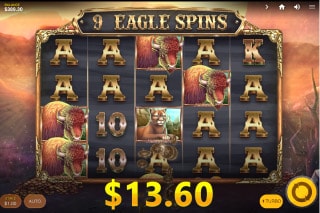 Eagle Riches Slot Free Spins Bonus
