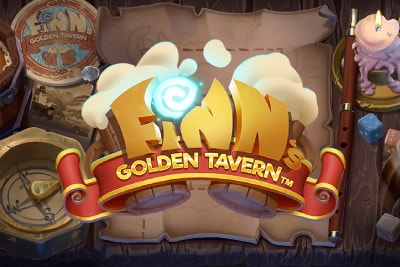 Finn's Golden Tavern Mobile Slot Logo