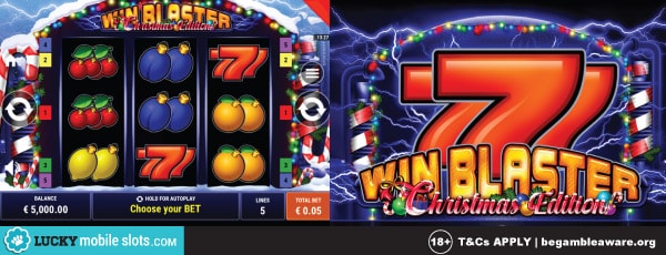 Gamomat Win Blaster Christmas Edition Slot Game