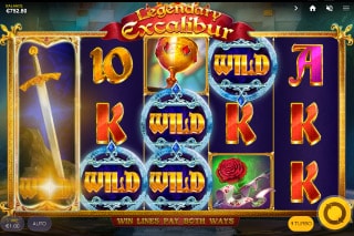 Legendary Excalibur Slot Wilds