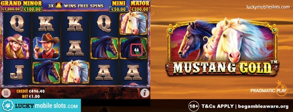 Pragmatic Play Mustang Gold Slot Machine