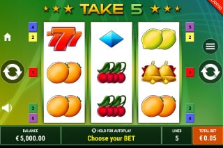 Take 5 Mobile Slot Game