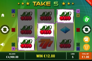 Take 5 Slot Win