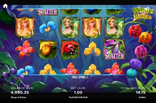 Wings of Riches Slot Free Spins