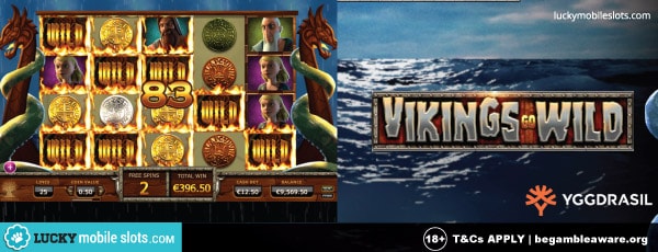 Yggdrasil Viking Go Wild Slot Game Free Spins Bonus