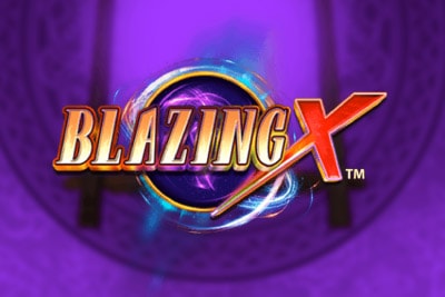 Blazing X Mobile Slot Logo