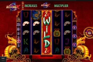 Blazing X Slot With Wilds