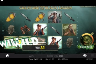 Creature From The Black Lagoon Slot Free Spins