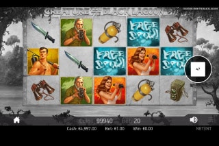 Creature From The Black Lagoon Slot Scatters