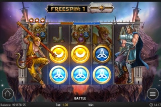 Divine Showdown Slot Free Spins