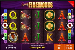 Fancy Fireworks Mobile Slot Game