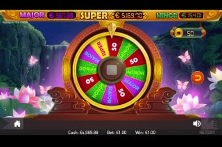 Gold Money Frog Slot Bonus Wheel