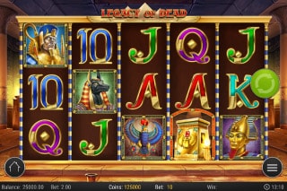 Legacy of Dead Mobile Slot Game