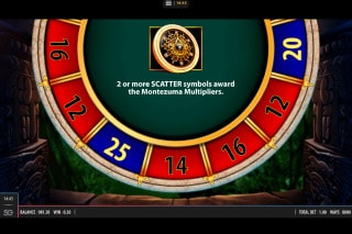 Montezuma Megaways Slot Bonus Wheel