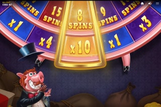 Piggy Riches Megaways Slot Bonus Wheel