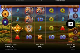 Serengeti kings slot max potential
