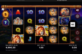 Serengeti Kings Slot Game Panther