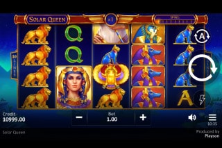 Solar Queen Mobile Slot Game