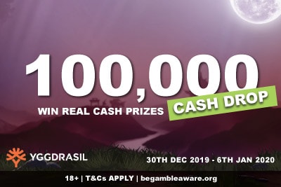 Randomly Win A Share of 100,000 Playing Yggdrasil Slots