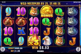 Buffalo King Slot Multipliers