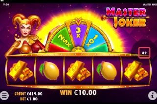 Master Joker Slot Game Win