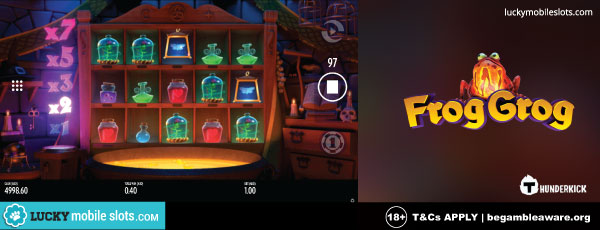 Thunderkick Frog Grog Slot Game