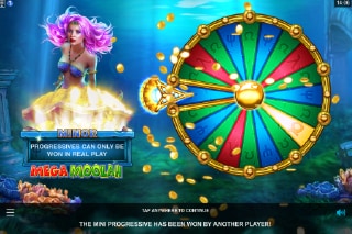 Atlantean Treasures Jackpot Wheel