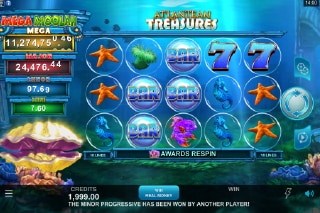 Atlantean Treasures Mobile Slot Game