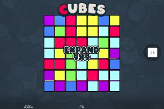 Cubes Slot Game Expanded Reels
