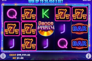 Dance Party Mobile Slot Game